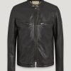 Men's Raceway Leather Jacket - Image 2