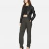 Emma Black Racer Jacket - Image 2