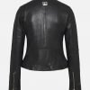 Emma Black Racer Jacket - Image 6