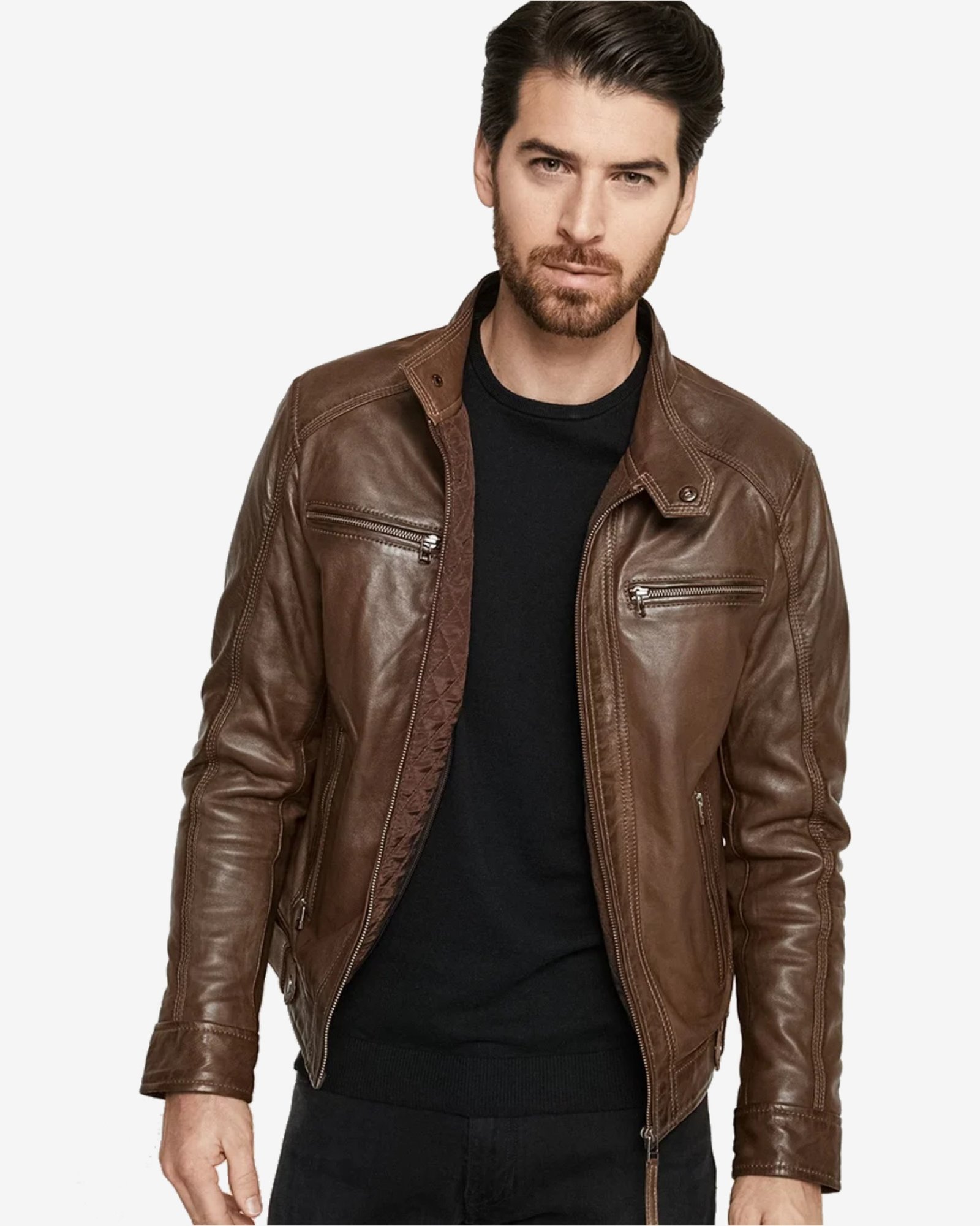 Eric Brown Hooded Leather Jacket-04