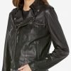 Jakett Womens Biker Leather Jacket - Image 3