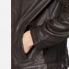 John Brown Band Collar Racer Jacket - Image 3