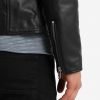 Rocky Mens Black Biker Leather Jacket - Image 4