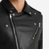 Rocky Mens Black Biker Leather Jacket - Image 6